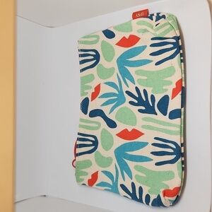 Ipsy multicolor shapes  - makeup pouch